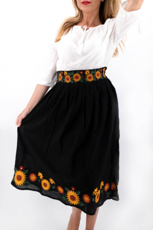 Fusta stilizata Floarea Soarelui 2 [0]