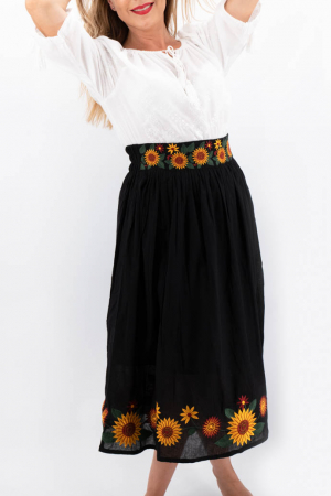 Fusta stilizata Floarea Soarelui 2 [2]