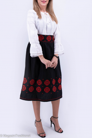 Fusta stilizata cu motive traditionale Ofelia 5 [2]