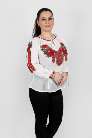 Ie Traditionala cu Bujori 3 [1]