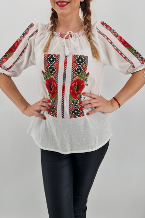 Ii Maneca 3/4 - Ie Traditionala cu Maci 4