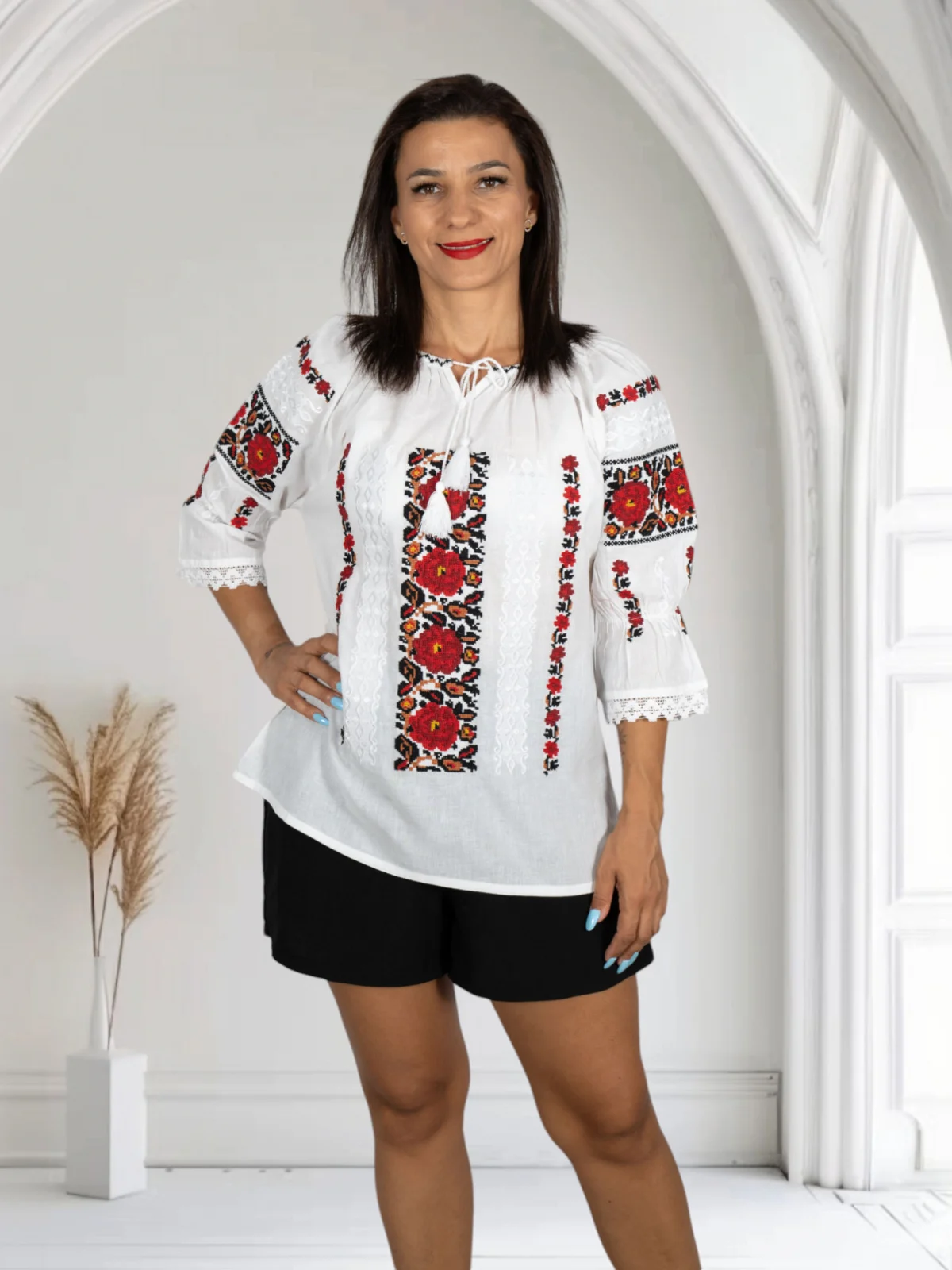 Ii Maneca Lunga - Ie Traditionala Fanuca - Marime Mare