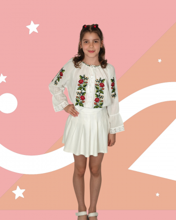 MEGA REDUCERI - Ie traditionala fetite Fatima 17