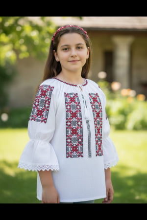 Fetite - Ie traditionala fetite Melania 6