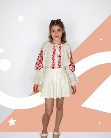 MEGA REDUCERI - Ie traditionala fetite Monica 2