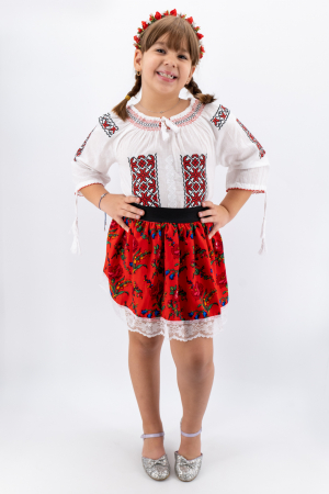 MEGA REDUCERI - Ie traditionala fetite Olguta
