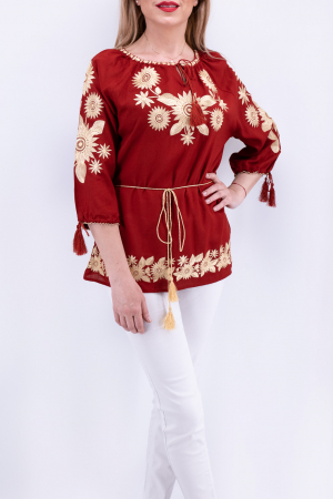 Ii Maneca 3/4 - Ie Traditionala Floarea Soarelui 5