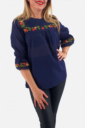 Bluza / Ie Traditionala cu flori [0]