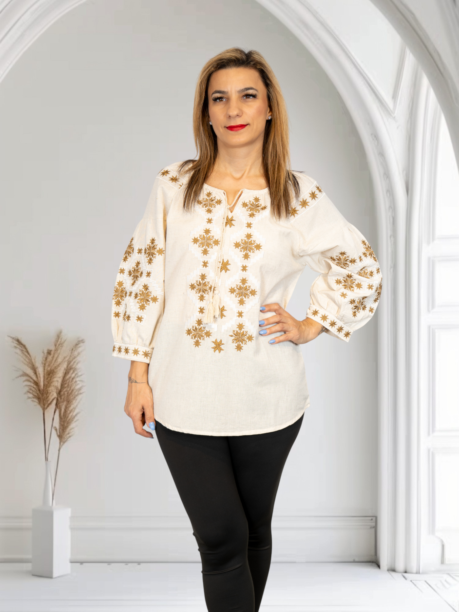 Ii Maneca 3/4 - Ie Traditionala Iris 4