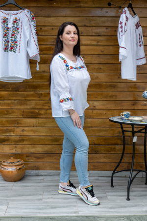 Bluza / Ie Traditionala cu flori 3 [2]