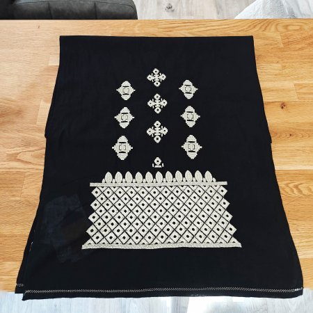 Marama Traditionala cu broderie Inflorata [2]