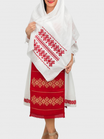 Marama Traditionala cu broderie Inflorata [1]