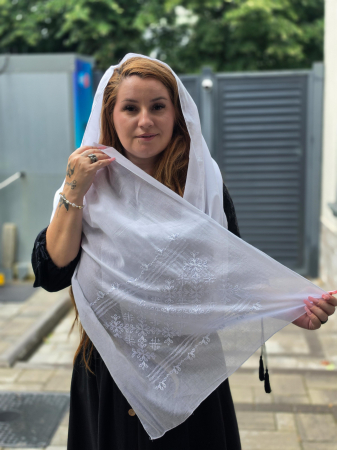 Marama Traditionala cu broderie Inflorata [1]