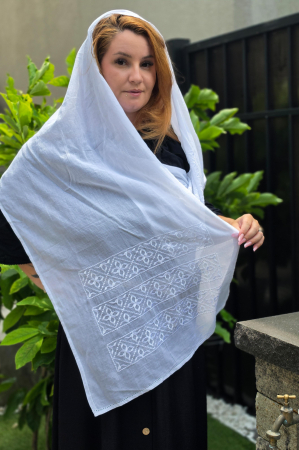Marama Traditionala cu broderie Inflorata [1]