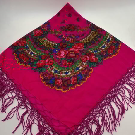 Batic Traditional cu Imprimeu Floral [4]