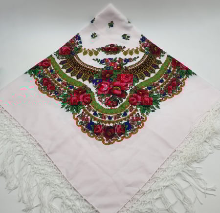 Batic Traditional cu Imprimeu Floral [2]