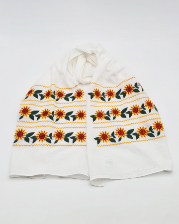 Marama Traditionala cu broderie floarea soarelui [5]