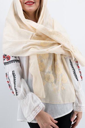 Marama Traditionala cu broderie Inflorata! [2]