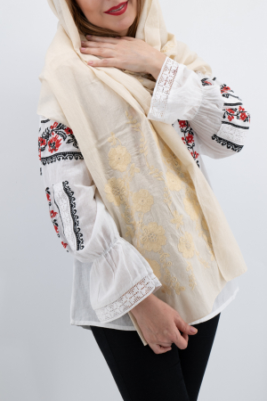 Marama Traditionala cu broderie Inflorata! [4]