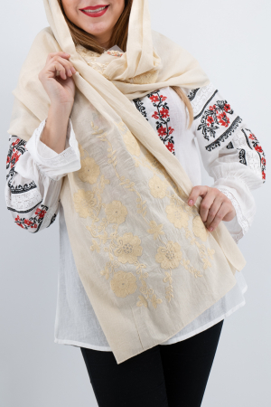 Marama Traditionala cu broderie Inflorata! [3]