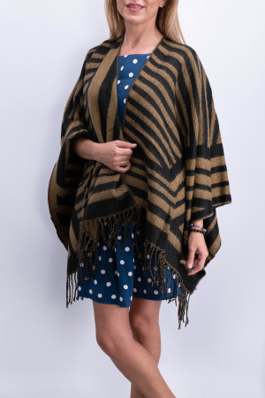 Cardigane si Geci - Poncho Lana 13