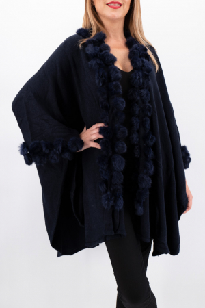 Poncho Bleumarin [0]