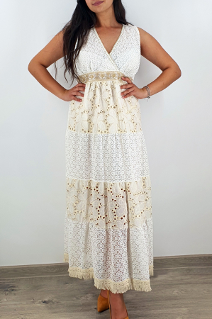 Rochie Lunga cu Dantela [0]