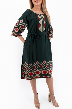 Rochii traditionale - Rochie brodata Adelina 3