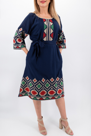 Rochii traditionale - Rochie brodata Adelina 4