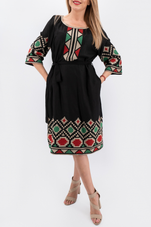 Rochii traditionale - Rochie brodata Adelina 6