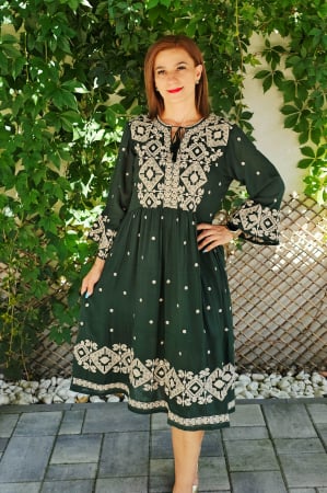 Rochii traditionale - Rochie Brodata Virginia 7