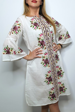 Rochie brodata Zenovia 2 [2]
