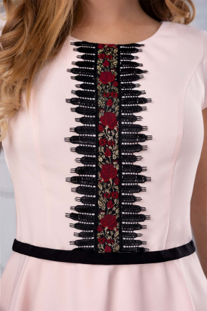 Rochie cu motive traditionale Larisa [1]