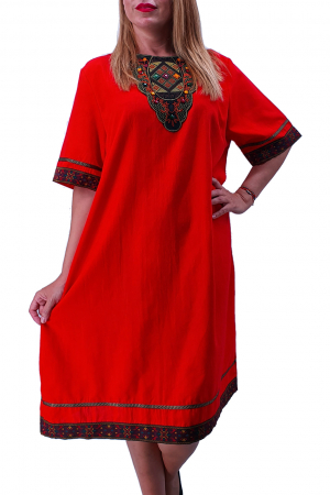 Rochie cu motive traditionale Sara 4 [0]