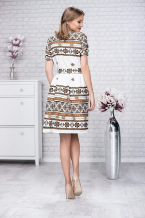 Rochie cu motive traditionale Ilinca [3]