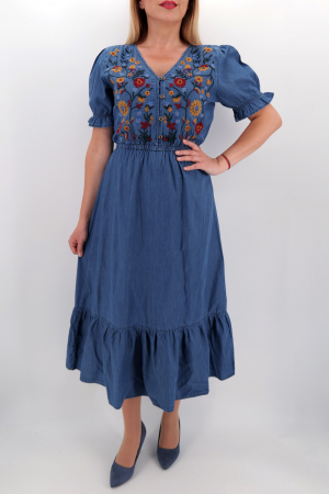 Rochii - Rochie Denim Eugenia
