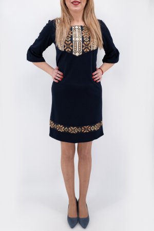 Rochie Stilizata cu Motive Traditionale Izabela 12 [0]