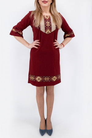 Rochie Stilizata cu Motive Traditionale Izabela 13 [1]