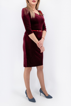 Rochie catifea Dona [2]