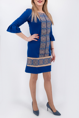 Rochie Stilizata cu Motive Traditionale Izabela 16 [0]