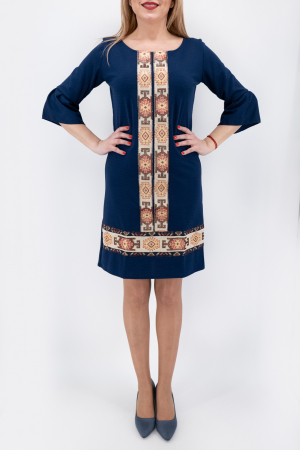 Rochie Stilizata cu Motive Traditionale Izabela 18 [0]