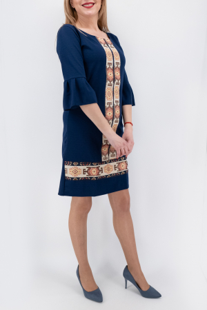 Rochie Stilizata cu Motive Traditionale Izabela 18 [2]