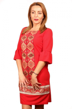 Rochie Stilizata cu Motive Traditionale Izabela 4 [1]