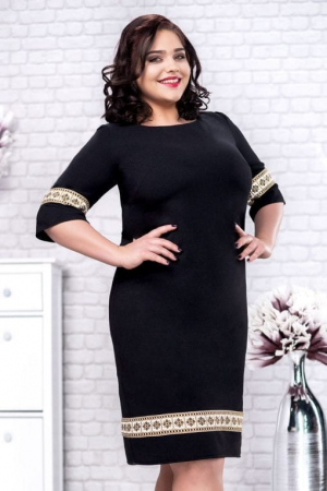 Rochie Stilizata cu Motive Traditionale Darlene [0]