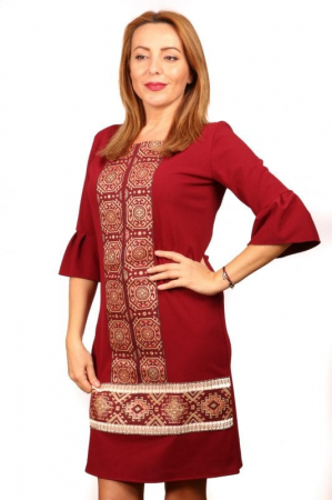Rochie Stilizata cu Motive Traditionale Izabela 5 [0]