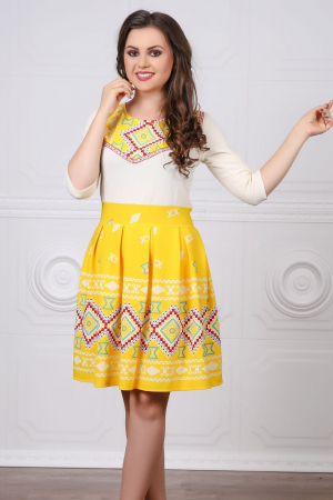 Rochie Stilizata cu Motive Traditionale Sorana 5 [0]