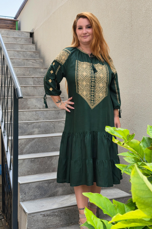 Rochii traditionale - Rochie stilizata Paula 12