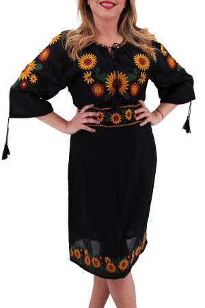 Rochie Traditionala Floarea Soarelui 5 [2]