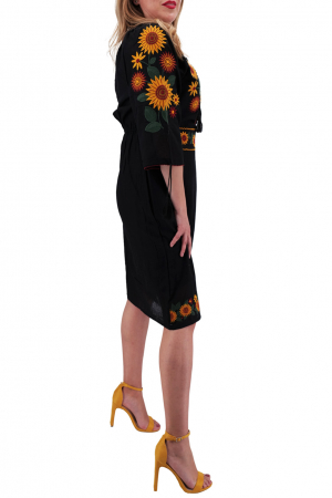 Rochie Traditionala Floarea Soarelui 5 [3]