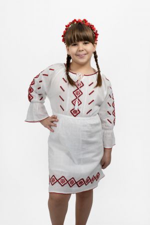 MEGA REDUCERI - Rochie traditionala fetite Daiana